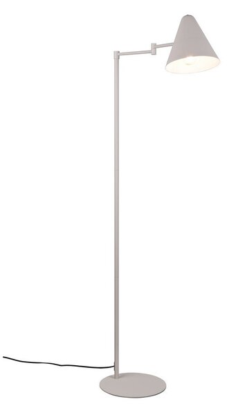 Slonovinová stojací lampa s ohybatelnou konstrukcí (výška 126,5 cm) Cosima – Trio