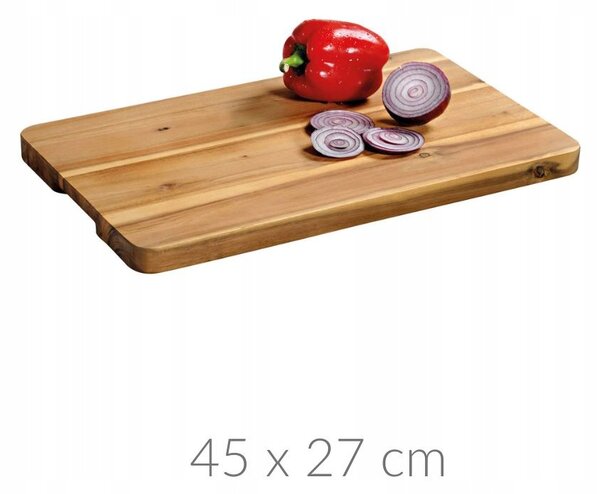 Prkénko na krájení a servírování akácie 45 x 27 Kesper