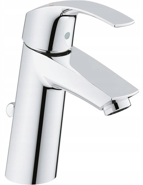 Umyvadlová baterie stojánková Grohe Eurosmart New stříbrná