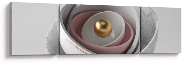 Obraz - Zlatá perla (170x50 cm)