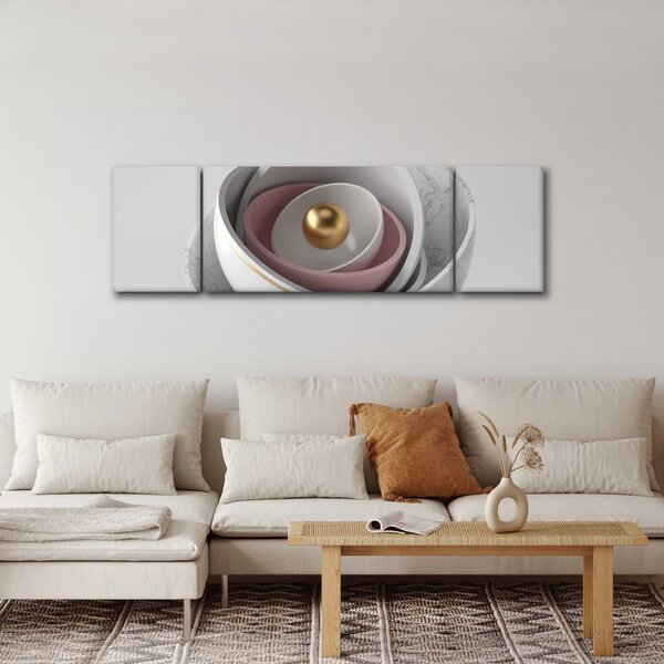 Obraz - Zlatá perla (170x50 cm)