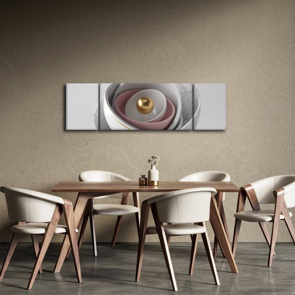 Obraz - Zlatá perla (170x50 cm)