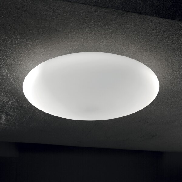 Ideal Lux - Stropní svítidlo SMARTIES 3xE27/42W/230V pr. 60 cm bílá