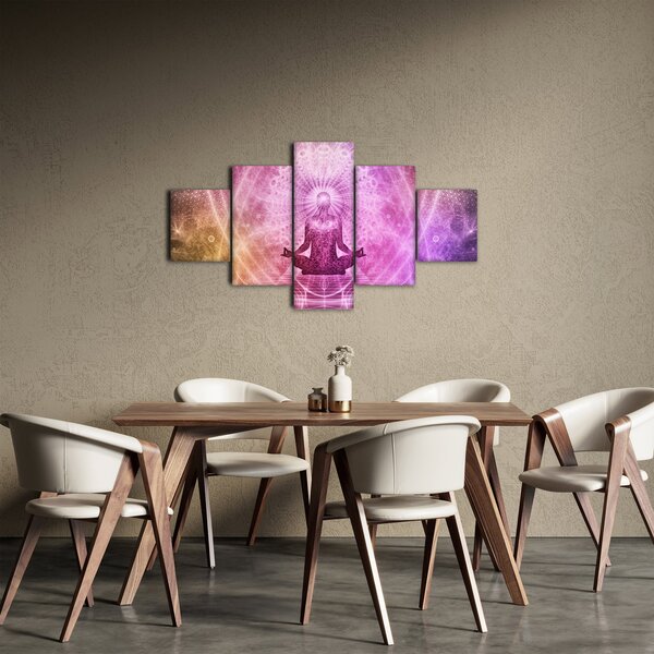 Obraz - Meditační aura (125x70 cm)