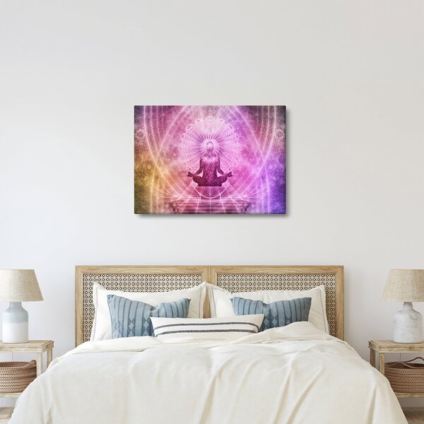 Obraz - Meditační aura (70x50 cm)