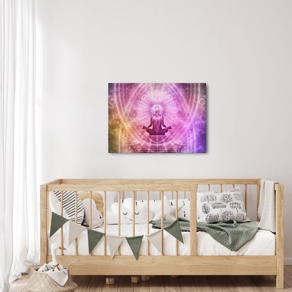 Obraz - Meditační aura (70x50 cm)