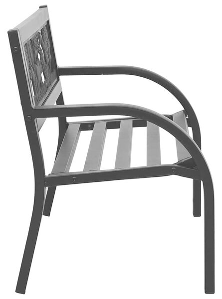 Dětská zahradní lavice 86 cm ocel 317773