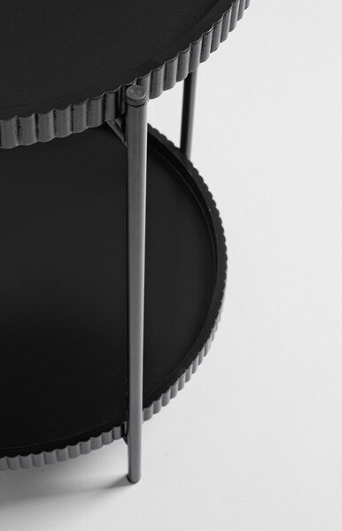 Kovový kulatý odkládací stolek ø 42 cm Herdys – Yes Everyday