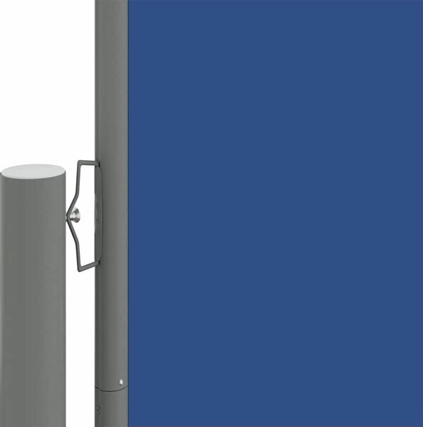 Zatahovací boční markýza modrá 220 x 1 000 cm 318052