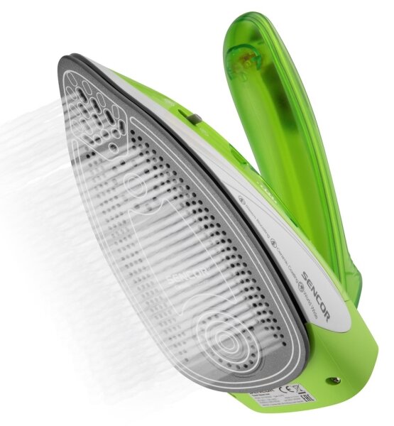 Sencor - Cestovní napařovací žehlička 1100W/115V/230V zelená