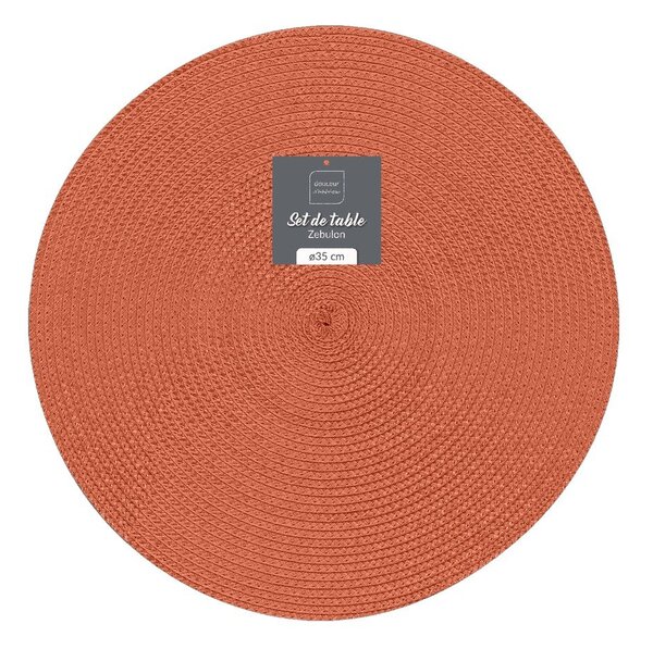 Plastové prostírání ø 35 cm Zebulon – douceur d'intérieur