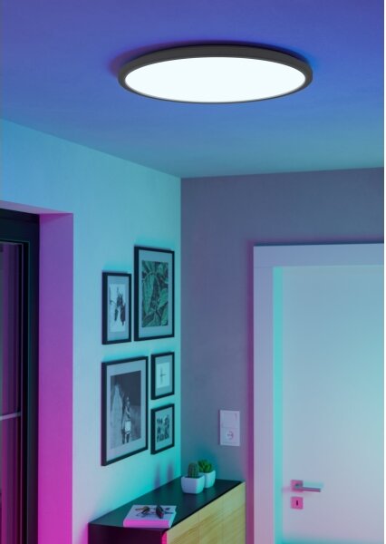 Eglo 901473-LED RGBW St. koupel. svítidlo ROVITO-Z 16,8W/230V pr.50 cm IP44 bílá
