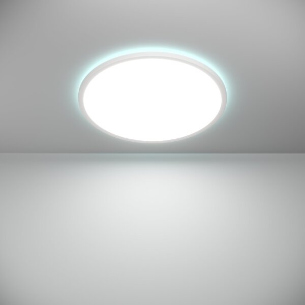 Eglo 901473-LED RGBW St. koupel. svítidlo ROVITO-Z 16,8W/230V pr.50 cm IP44 bílá