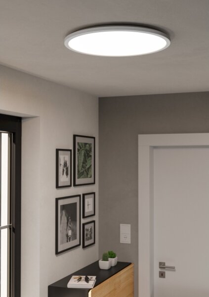 Eglo 901473-LED RGBW St. koupel. svítidlo ROVITO-Z 16,8W/230V pr.50 cm IP44 bílá