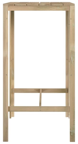 Barový stůl 60 x 60 x 110 cm impregnovaná borovice 318219