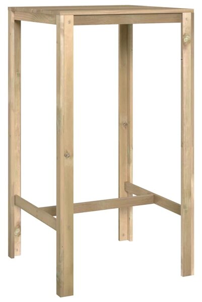 Barový stůl 60 x 60 x 110 cm impregnovaná borovice 318219