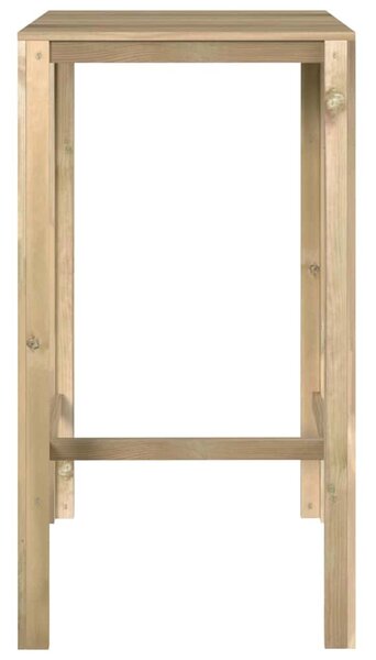 Barový stůl 60 x 60 x 110 cm impregnovaná borovice 318219