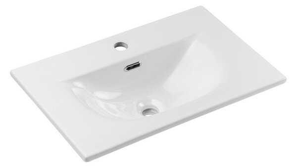 COMAD SKY 3 60CM DP ( E-8099-3-60 ) - Zápustné umyvadlo SKY 61x40 cm matná bílá