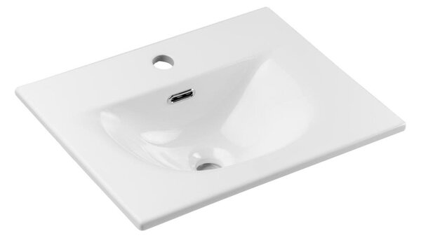 COMAD SKY 3 50CM ( E-8099-3-50 ) - Zápustné umyvadlo SKY 51x40 cm lesklá bílá