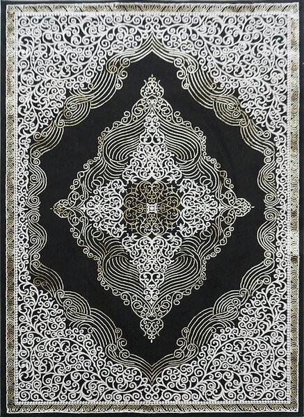 Hans Home | Kusový koberec Elite 3935 Black Gold - 120x180