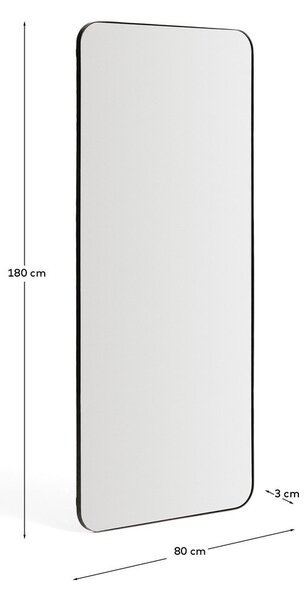 Nástěnné zrcadlo 80x180 cm Marco – Kave Home