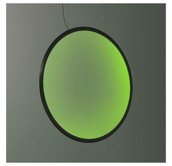 Artemide 1994330APP - LED RGBW Stm. lustr na lanku DISCOVERY LED/79W/230V černá
