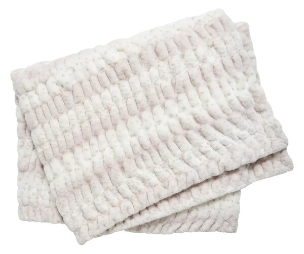 Skinnwille Home Collection Luxusní přehoz Luna Snow, pléd, 120x180 cm