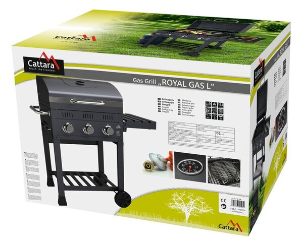 Plynový gril Royal Gas L – Cattara