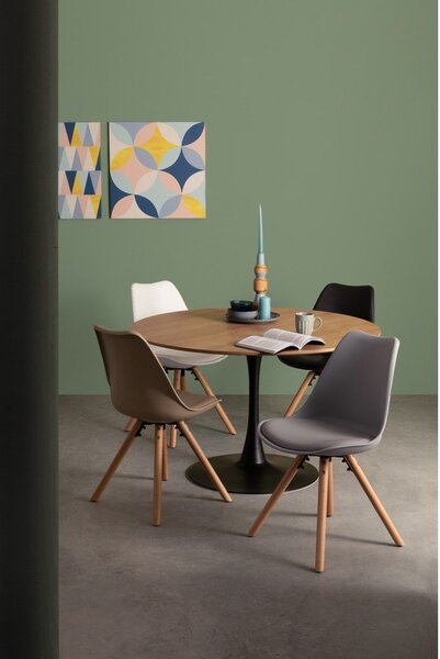 Kovový kulatý jídelní stůl ø 120 cm Bloom – Yes Everyday