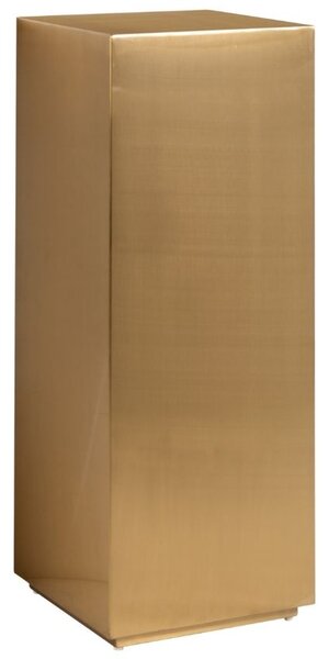 Zlatý kovový odkládací stolek Richmond Josper 35 x 35 cm