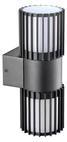 BRILAGI - Venkovní nástěnné svítidlo ARMOR 2xGU10/35W/230V IP44 antracit