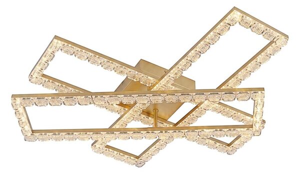 JUST LIGHT. 14733-60 - LED Stropní svítidlo GLITRA LED/35W/230V zlatá