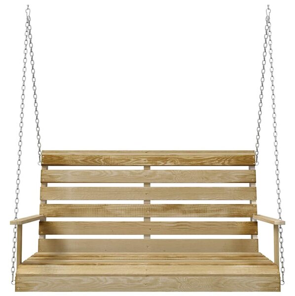 Houpací lavice 110 cm impregnované borové dřevo 318397