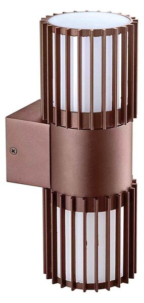 BRILAGI - Venkovní nástěnné svítidlo ARMOR 2xGU10/35W/230V IP44 hnědá