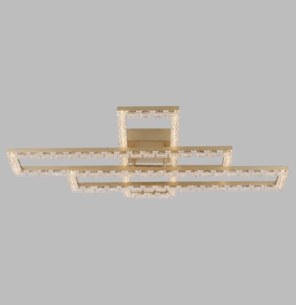 JUST LIGHT. 14733-60 - LED Stropní svítidlo GLITRA LED/35W/230V zlatá