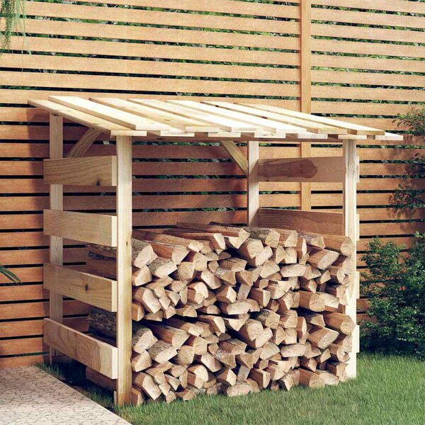 Pergola se střechou 100 x 90 x 100 cm impregnované borové dřevo 318379