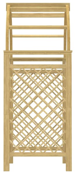 Zahradní oblouk s treláží 141x97x243 cm impregnovaná borovice 318420