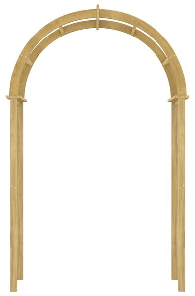 Zahradní oblouk 141x97x243 cm impregnované masivní borové dřevo 318419
