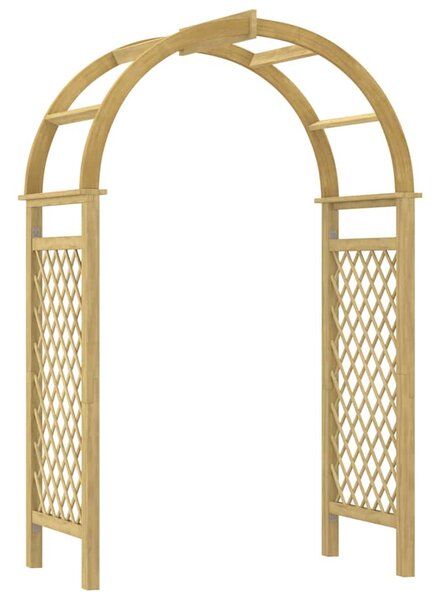 Zahradní oblouk s treláží 141x97x243 cm impregnovaná borovice 318420