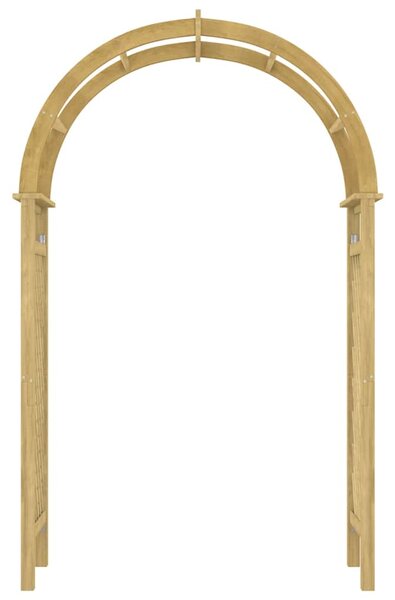 Zahradní oblouk s treláží 141x97x243 cm impregnovaná borovice 318420