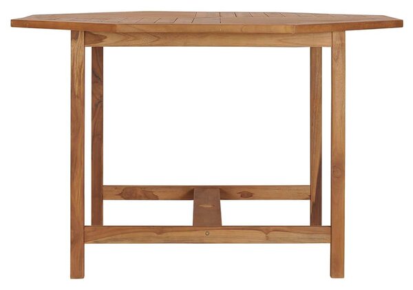 Zahradní jídelní stůl 110 x 110 x 75 cm masivní teak 318478