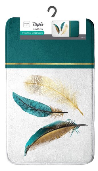 Textilní koupelnová předložka 45x75 cm Plumiss – douceur d'intérieur