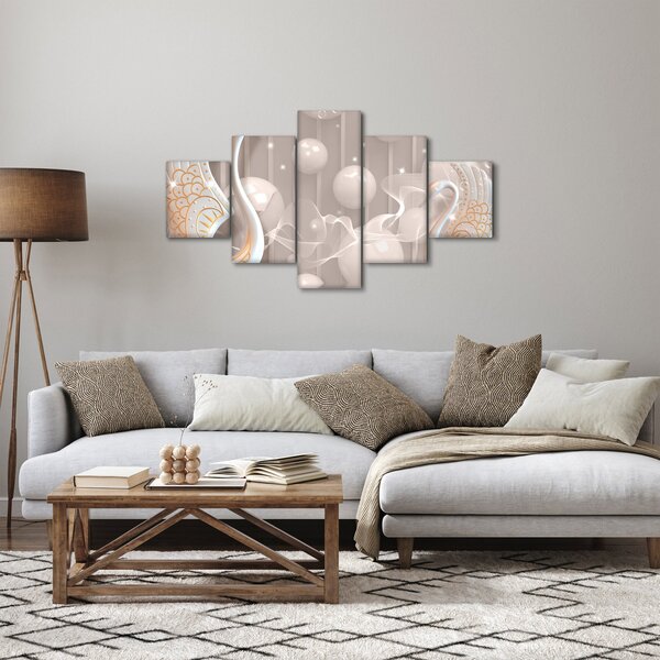 Obraz - Zakleté labutě (125x70 cm)