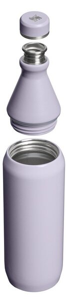 Termoláhev z nerezové oceli v levandulové barvě 600 ml All Day Slim Bottle Purple Dust – Stanley