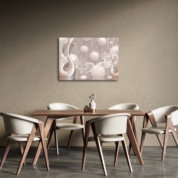 Obraz - Zakleté labutě (70x50 cm)