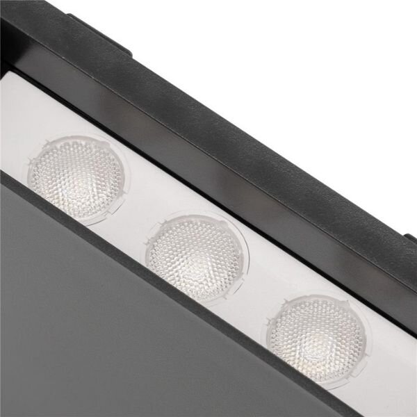 Prémiové designové LED venkovní nástěnné svítidlo Sydney 2, černé, denní světlo 6W