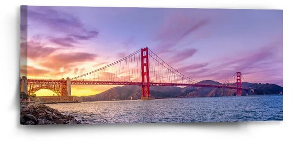 Sablio Obraz Golden Gate 5 - 110x50 cm