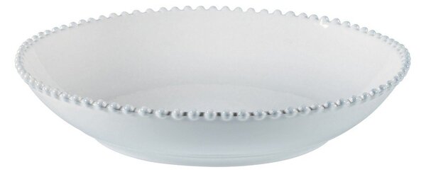 Bílá kameninová mísa na těstoviny Costa Nova Pearl, ⌀ 34 cm