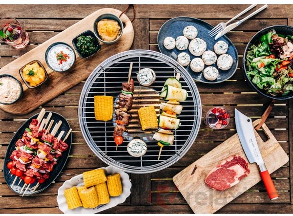 Gril na dřevěné uhlí/přenosný ø 35 cm Classic – LotusGrill