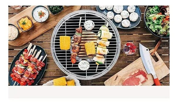 Gril na dřevěné uhlí/přenosný ø 43,5 cm XL – LotusGrill